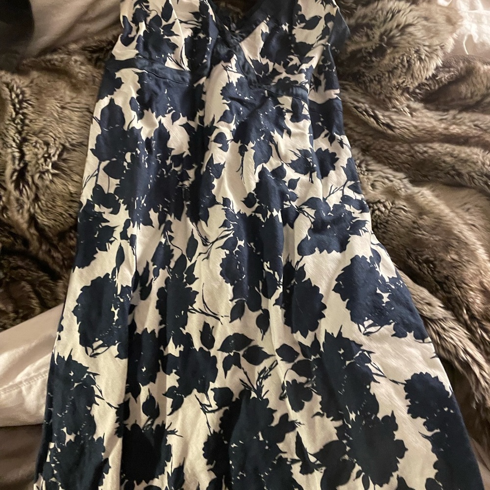 B Moss linen dress size 8